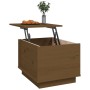 Mesa de centro madera maciza de pino marrón miel 40x50x35 cm de vidaXL, Mesas de centro - Ref: Foro24-813413, Precio: 50,13 €...