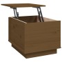 Mesa de centro madera maciza de pino marrón miel 40x50x35 cm de vidaXL, Mesas de centro - Ref: Foro24-813413, Precio: 50,13 €...