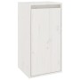 Wandschrank 2 Stk. aus massivem weißem Kiefernholz 30x30x60 cm von vidaXL, Regale und Regale - Ref: Foro24-813488, Preis: 84,...