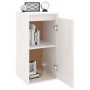 Wandschrank 2 Stk. aus massivem weißem Kiefernholz 30x30x60 cm von vidaXL, Regale und Regale - Ref: Foro24-813488, Preis: 84,...