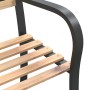 Double garden bench made of Chinese fir wood 238 cm by vidaXL, garden benches - Ref: Foro24-317134, Price: 153,99 €, Discount: %