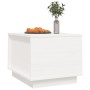 Solid white pine wood coffee table 40x50x35 cm by vidaXL, Coffee table - Ref: Foro24-813411, Price: 88,52 €, Discount: %