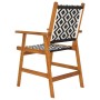 Garden chairs 6 units solid acacia wood by vidaXL, Garden chairs - Ref: Foro24-3096600, Price: 340,05 €, Discount: %