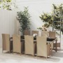 Garden dining set 9 pieces and beige synthetic rattan cushions by vidaXL, Garden sets - Ref: Foro24-3094907, Price: 764,82 €,...