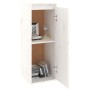 Wandschrank 2 Stk. aus massivem weißem Kiefernholz 30x30x80 cm von vidaXL, Regale und Regale - Ref: Foro24-813498, Preis: 89,...