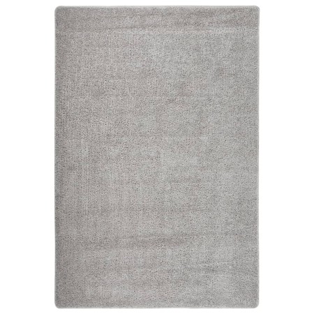 Alfombra peluda antideslizante gris claro 140x200 cm de vidaXL, Alfombras - Ref: Foro24-340384, Precio: 57,29 €, Descuento: %