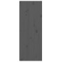 Wall cabinets 2 pcs solid gray pine wood 30x30x80 cm by vidaXL, Shelves and shelves - Ref: Foro24-813500, Price: 59,99 €, Dis...