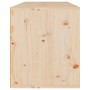 Armario de pared de madera maciza de pino 80x30x35 cm de vidaXL, Estantes y estanterías - Ref: Foro24-813455, Precio: 62,24 €...