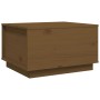 Mesa de centro madera maciza de pino marrón miel 60x50x35 cm de vidaXL, Mesas de centro - Ref: Foro24-813418, Precio: 61,07 €...