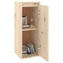 Wall-mounted cabinet, 2 units, solid pine wood, 30x30x80 cm by vidaXL, Shelves and shelves - Ref: Foro24-813496, Price: 96,86...