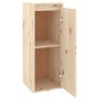 Wall-mounted cabinet, 2 units, solid pine wood, 30x30x80 cm by vidaXL, Shelves and shelves - Ref: Foro24-813496, Price: 96,86...