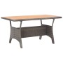 Set comedor de jardín 3 pzas ratán sintético y madera de acacia de vidaXL, Conjuntos de jardín - Ref: Foro24-3095250, Precio:...