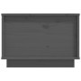 Mesa de centro de madera maciza de pino gris 40x50x35 cm de vidaXL, Mesas de centro - Ref: Foro24-813412, Precio: 68,12 €, De...