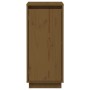 Aparador 2 uds madera maciza de pino marrón miel 31,5x34x75 cm de vidaXL, Aparadores - Ref: Foro24-813357, Precio: 62,90 €, D...