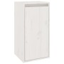 Solid white pine wood wall cabinet 30x30x60 cm by vidaXL, Shelves and shelves - Ref: Foro24-813487, Price: 51,16 €, Discount: %