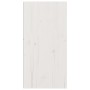 Solid white pine wood wall cabinet 30x30x60 cm by vidaXL, Shelves and shelves - Ref: Foro24-813487, Price: 51,16 €, Discount: %