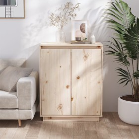 Solid pine wood sideboard 60x34x75 cm by vidaXL, Sideboards - Ref: Foro24-813345, Price: 72,99 €, Discount: %