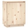 Solid pine wood sideboard 60x34x75 cm by vidaXL, Sideboards - Ref: Foro24-813345, Price: 75,07 €, Discount: %