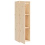 Solid pine wood wall cabinet 30x30x100 cm by vidaXL, Shelves and shelves - Ref: Foro24-813505, Price: 62,29 €, Discount: %