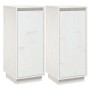 Sideboard 2 pcs solid white pine wood 31.5x34x75 cm by vidaXL, Sideboards - Ref: Foro24-813353, Price: 78,66 €, Discount: %