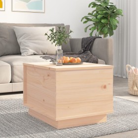 Mesa de centro de madera maciza de pino 40x50x35 cm de vidaXL, Mesas de centro - Ref: Foro24-813410, Precio: 65,99 €, Descuen...