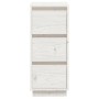 Solid white pine wood sideboard 32x34x75 cm by vidaXL, Sideboards - Ref: Foro24-813367, Price: 56,54 €, Discount: %