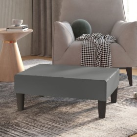 Gray synthetic leather footstool 78x56x32 cm by vidaXL, Ottomans - Ref: Foro24-337711, Price: 70,99 €, Discount: %