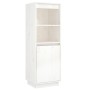 Aparador alto de madera maciza de pino banco 37x34x110 cm de vidaXL, Aparadores - Ref: Foro24-813516, Precio: 77,74 €, Descue...