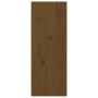 Armario de pared madera maciza de pino marrón miel 30x30x80 cm de vidaXL, Estantes y estanterías - Ref: Foro24-813501, Precio...