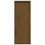 Honey brown solid pine wood wall cabinet 30x30x80 cm by vidaXL, Shelves and shelves - Ref: Foro24-813501, Price: 36,68 €, Dis...