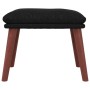 Black fabric footrest 45x29.5x35 cm by vidaXL, Ottomans - Ref: Foro24-341463, Price: 43,38 €, Discount: %