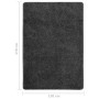 Dark gray non-slip shaggy rug 120x170 cm by vidaXL, Rugs - Ref: Foro24-340378, Price: 44,08 €, Discount: %