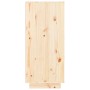 Armario zapatero de madera maciza de pino 60x35x80 cm de vidaXL, Zapateros y organizadores de calzado - Ref: Foro24-813530, P...