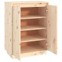 Solid pine wood shoe cabinet 60x35x80 cm by vidaXL, Shoe racks and shoe organizers - Ref: Foro24-813530, Price: 98,13 €, Disc...