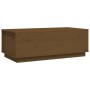 Solid pine honey brown coffee table 100x50x35 cm by vidaXL, Coffee table - Ref: Foro24-813423, Price: 83,37 €, Discount: %