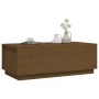 Solid pine honey brown coffee table 100x50x35 cm by vidaXL, Coffee table - Ref: Foro24-813423, Price: 83,37 €, Discount: %