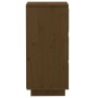 Aparador de madera maciza de pino marrón miel 32x34x75 cm de vidaXL, Aparadores - Ref: Foro24-813371, Precio: 47,99 €, Descue...