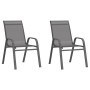 Gray 3-Piece Garden Bistro Set by vidaXL, Garden sets - Ref: Foro24-318775, Price: 126,18 €, Discount: %