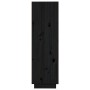 Aparador alto de madera maciza de pino negro 37x34x110 cm de vidaXL, Aparadores - Ref: Foro24-813519, Precio: 74,69 €, Descue...