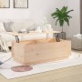 Mesa de centro de madera maciza de pino 100x50x35 cm de vidaXL, Mesas de centro - Ref: Foro24-813420, Precio: 126,51 €, Descu...