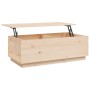 Mesa de centro de madera maciza de pino 100x50x35 cm de vidaXL, Mesas de centro - Ref: Foro24-813420, Precio: 126,51 €, Descu...