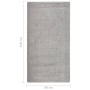 Alfombra peluda antideslizante gris claro 80x150 cm de vidaXL, Alfombras - Ref: Foro24-340382, Precio: 29,99 €, Descuento: %