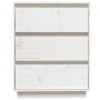 Solid white pine wood sideboard 60x34x75 cm by vidaXL, Sideboards - Ref: Foro24-813361, Price: 85,05 €, Discount: %