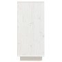 Solid white pine wood sideboard 60x34x75 cm by vidaXL, Sideboards - Ref: Foro24-813361, Price: 85,05 €, Discount: %