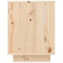 Armario zapatero de madera maciza de pino 60x34x45 cm de vidaXL, Zapateros y organizadores de calzado - Ref: Foro24-813545, P...