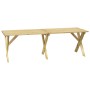 Garden dining set 5 pieces impregnated pine wood by vidaXL, Garden sets - Ref: Foro24-3096631, Price: 502,16 €, Discount: %