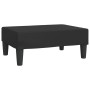 Reposapiés de cuero sintético negro 78x56x32 cm de vidaXL, Otomanas - Ref: Foro24-337708, Precio: 82,46 €, Descuento: %