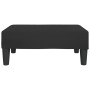 Reposapiés de cuero sintético negro 78x56x32 cm de vidaXL, Otomanas - Ref: Foro24-337708, Precio: 82,46 €, Descuento: %