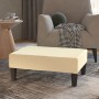 Cream synthetic leather stool 78x56x32 cm by vidaXL, Ottomans - Ref: Foro24-337709, Price: 71,61 €, Discount: %