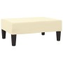 Cream synthetic leather stool 78x56x32 cm by vidaXL, Ottomans - Ref: Foro24-337709, Price: 71,61 €, Discount: %